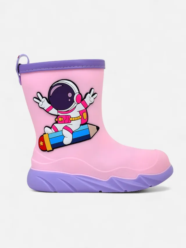 Royalfashion Kalosze dziecięce z kosmonautą Cosmos