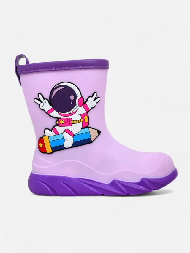 Royalfashion Kalosze dziecięce z kosmonautą Cosmos