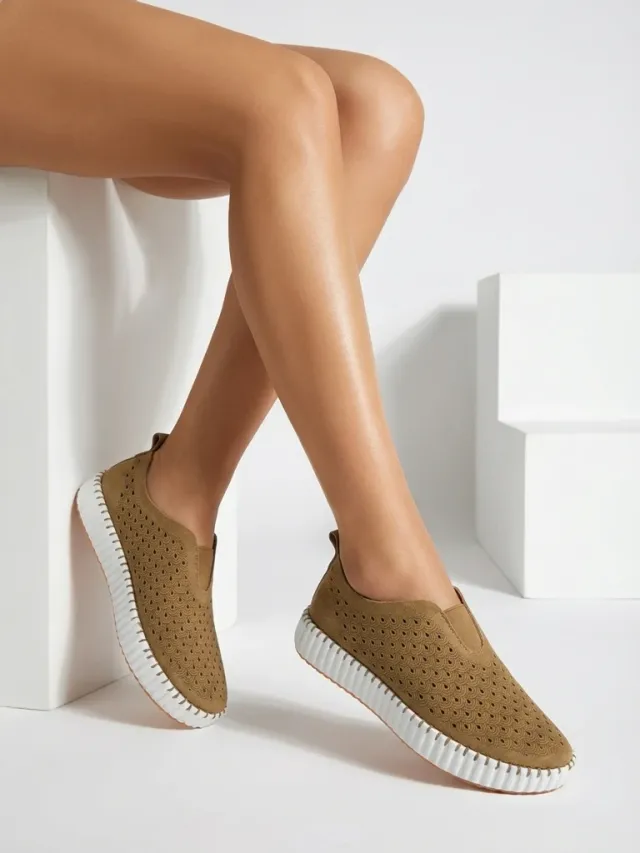 Damskie półbuty slip on Rovira