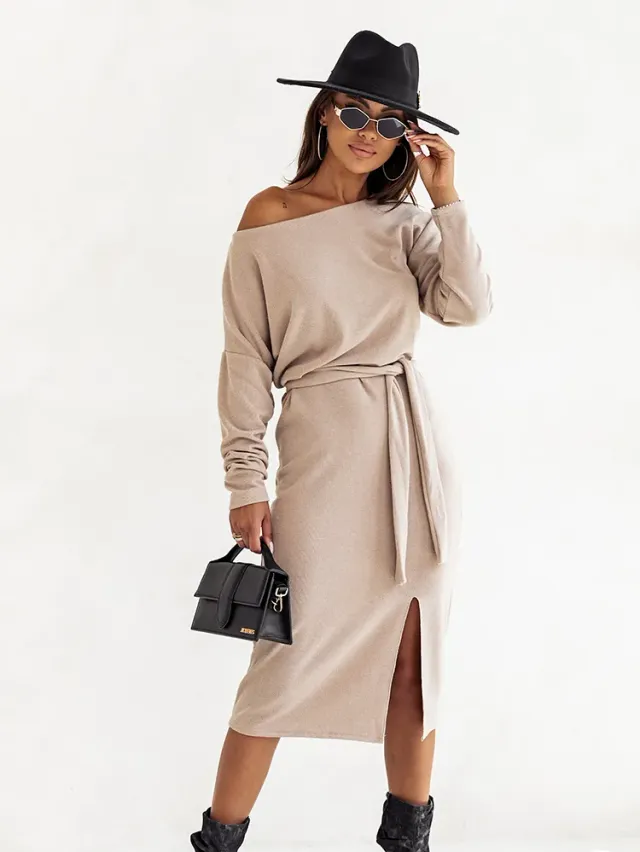 Royalfashion Damska sukienka midi