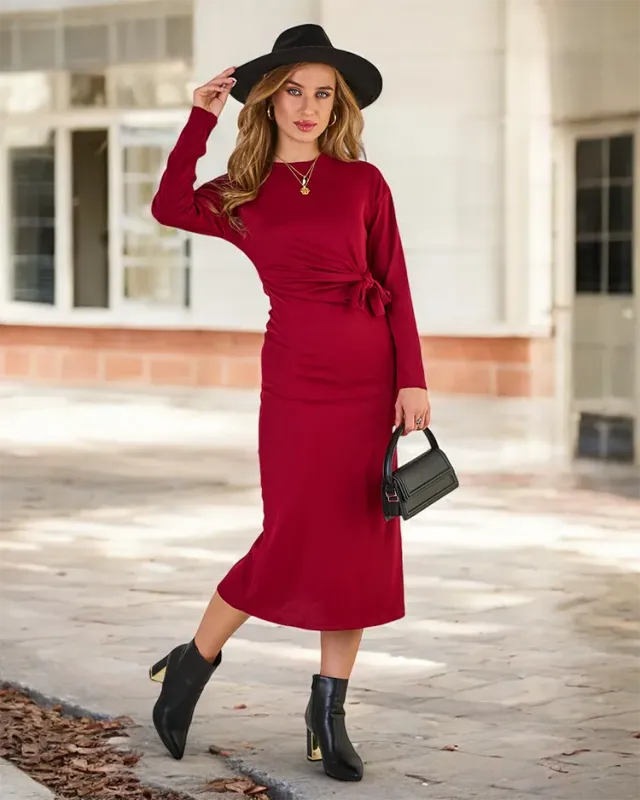 Royalfashion Damska sukienka midi