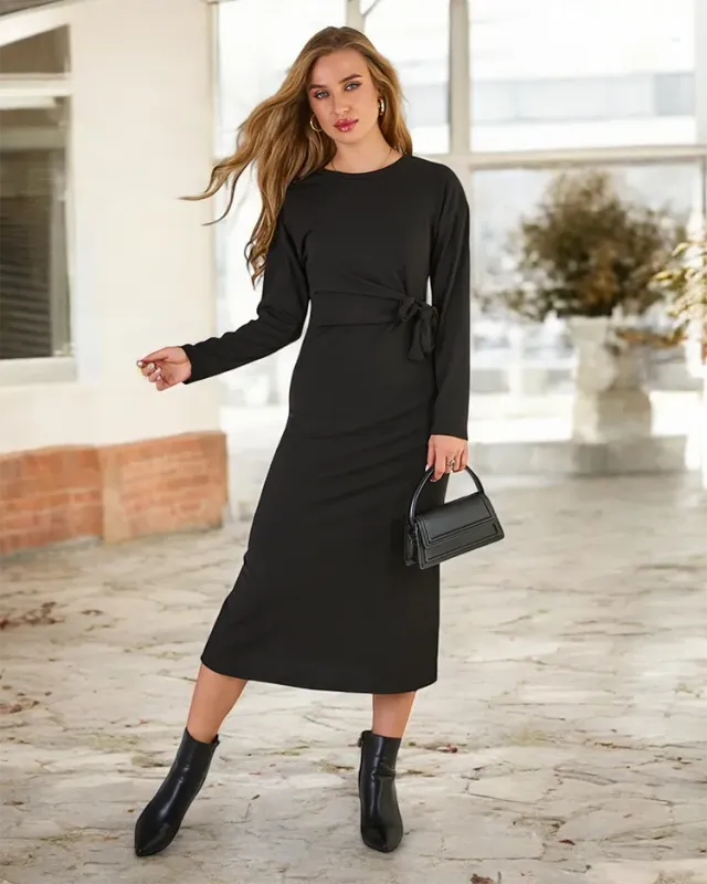 Royalfashion Damska sukienka midi