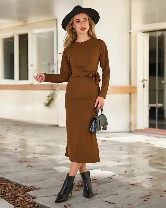 Royalfashion Damska sukienka midi